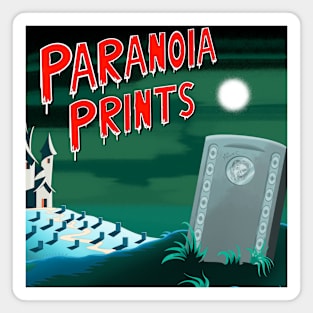 Paranoia Prints Banner Magnet